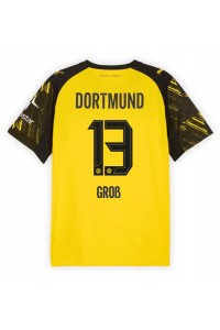 Borussia Dortmund Pascal Gross #13 Jalkapallovaatteet Kotipaita 2025-26 Lyhythihainen